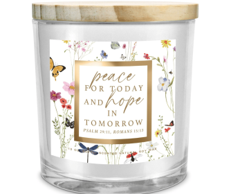 Soy Candle Floral Peace For Today