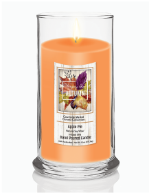 Courtside Market Enjoy Autumn Status Candle Glass