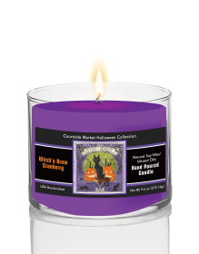 Courtside Market Stay Creepy V Soy Wax Candle in Glass Jar