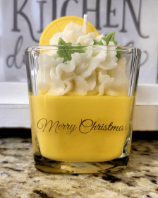 Lemon Zing Holiday Soy Wax Candle