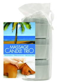 CANDLE TRIO DREAMSICLE SKINNY DIP POLYNESIA