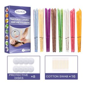 EELHOE Aroma Ear Candle Gentle Cleansing ing With Multicolor Ear Candle Set