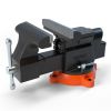 VEVOR Bench Vise, 6-inch Jaw Width 5.9-inch Jaw Opening, 360-Degree Swivel Locking Base Multipurpose Vise with Anvil