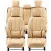 VEVOR Seat Covers, Universal Car Seat Covers Full Set Seats, Front and Rear Seat, 13pcs Faux Leather Seat Cover, Full Enclosed Design