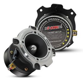 5 Core Tweeters Speakers Car Audio Pair 600W Combined Peak 4 Ohm 3.5 Inch Aluminum Super Bullet Tuiters Para Sonido Para Carro - TW BLT 180 CH PAIR