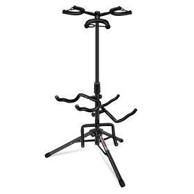 5 Core Guitar Stand Adjustable Triple Guitars Stands Floor w Neck Holder for Acoustic Electric Bass - GSH 3N1