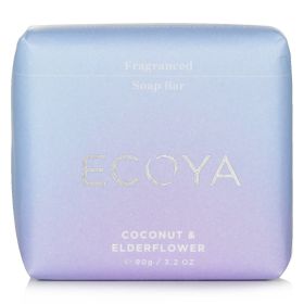 ECOYA - Soap - Coconut & Elderflower SAOP207 / 014543 90g/3.2oz