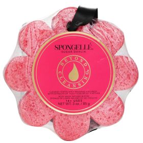 SPONGELLE - Wild Flower Soap Sponge - Sugar Dahlia (Red) 008444 1pc/85g