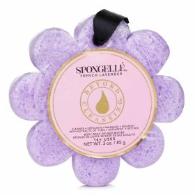 SPONGELLE - Wild Flower Soap Sponge - French Lavender (Purple) 001397 1pc/85g