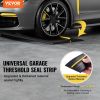 VEVOR Garage Door Threshold Seal Strip, 16.5 FT Universal Garage Door Floor Seal Strip with Adhesive, Garage Door Bottom Weatherproof Strip