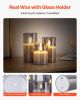 VEVOR Flameless LED Candles 3 Pack Battery Operated Candles with Remote Control