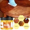 Jue-Fish Beeswax, Wood Furniture Floor Brightening Wear Resistant Polishing Clean Scratches Refurbished Maintenance Care Wax