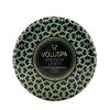 VOLUSPA - 3 Wick Decorative Tin Candle - French Linen 8224 340g/12oz