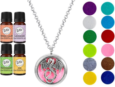 Necklace Diffuser (With Oils: Yes, Pendant: Mother Of Dragons)