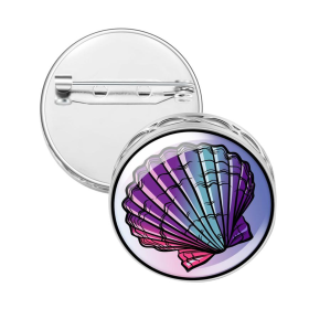 Pin Brooch Diffuser (With Oil: No, Design: Seashell)