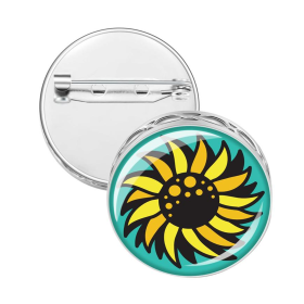 Pin Brooch Diffuser (With Oil: No, Design: Sunflower)