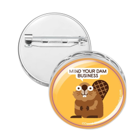 Pin Brooch Diffuser (With Oil: No, Design: Mind Your Business)