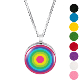 Necklace Diffusers (Stainless Steel) (With Oils: No, Pendant: Jawbreaker)