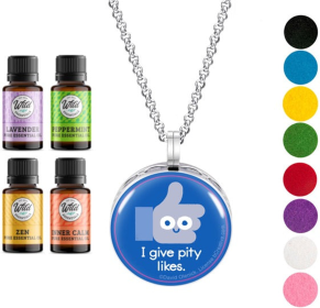 Necklace Diffusers (Stainless Steel) (With Oils: Yes, Pendant: Pity Likes)
