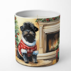 Cozy Christmas Decorative Soy Candle (Color: 194030838273, size: 10 oz)