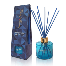 Reed Diffuser Set  Blue (size: 100MLScentHoneysuckle Jasmine)