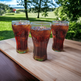 Coca-Cola theme scented candle (16oz) (Scent: Coke)