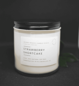 Strawberry Shortcake Soy Wax Candle (4 options) (size: 2.4 oz Wax Melts)