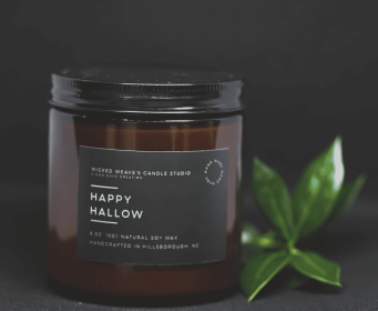 Happy Hallow Soy Wax Candle (3 Size Options) (size: 2.4 oz Wax Melt)
